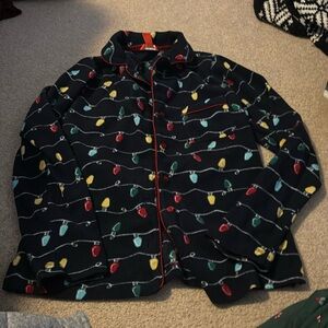 Christmas lights pj set
